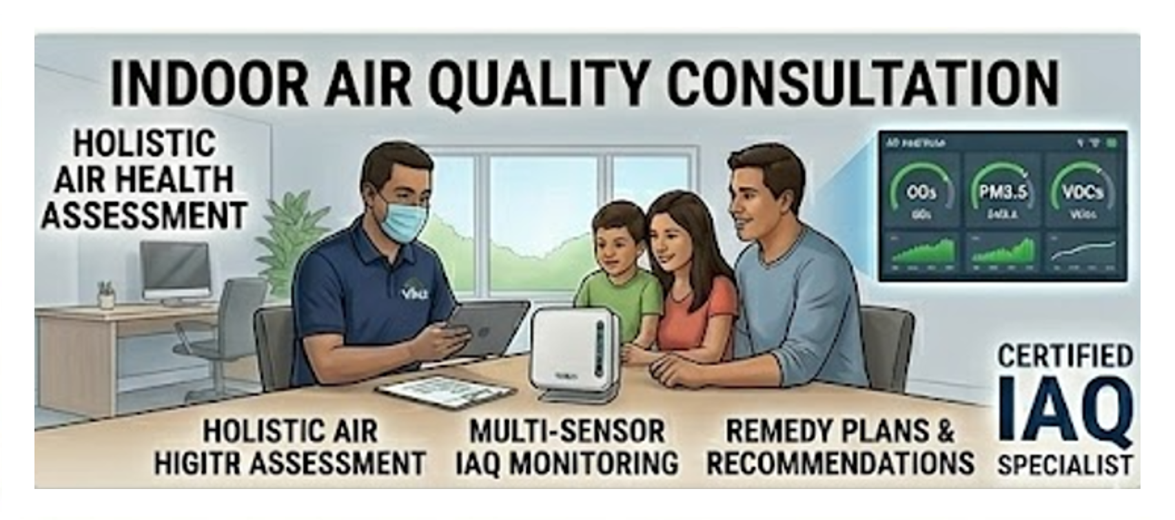 Indoor air quality consultation